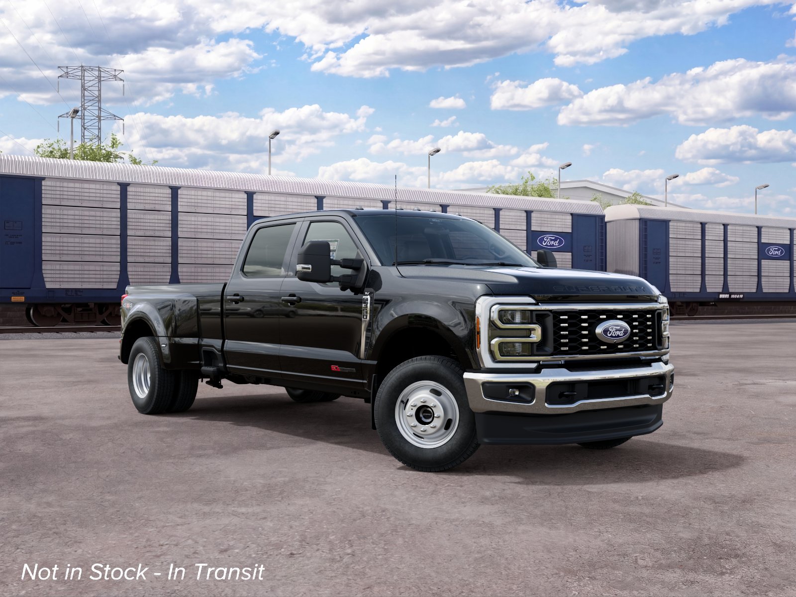 New 2027 Agate Black Metallic Ford F-350 DRW Pickup XLT image 22