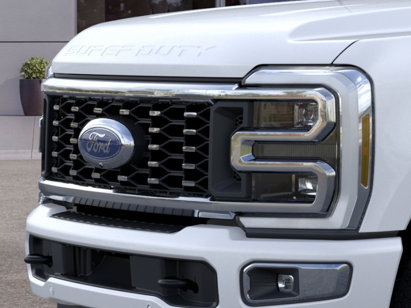 New 2026 Star White Metallic Tri-Coat Ford F-350® Platinum® image 37