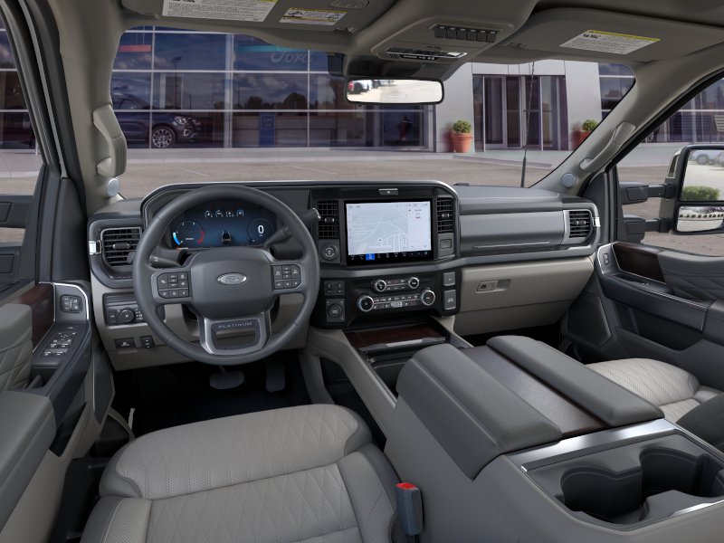 New 2026 Star White Metallic Tri-Coat Ford F-350® Platinum® image 29