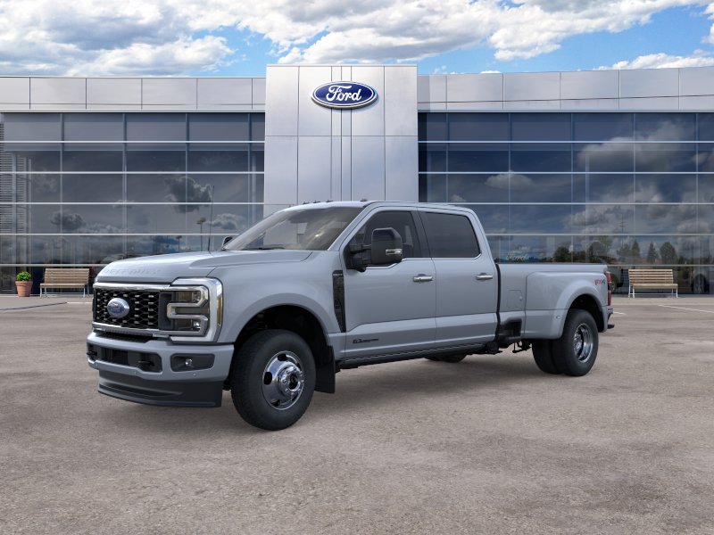 New 2026 Glacier Gray Metallic Tri-Coat Ford F-350 DRW Pickup Platinum image 23