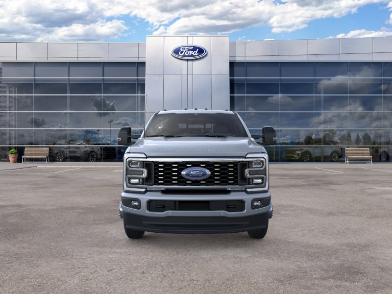 New 2026 Glacier Gray Metallic Tri-Coat Ford F-350 DRW Pickup Platinum image 28