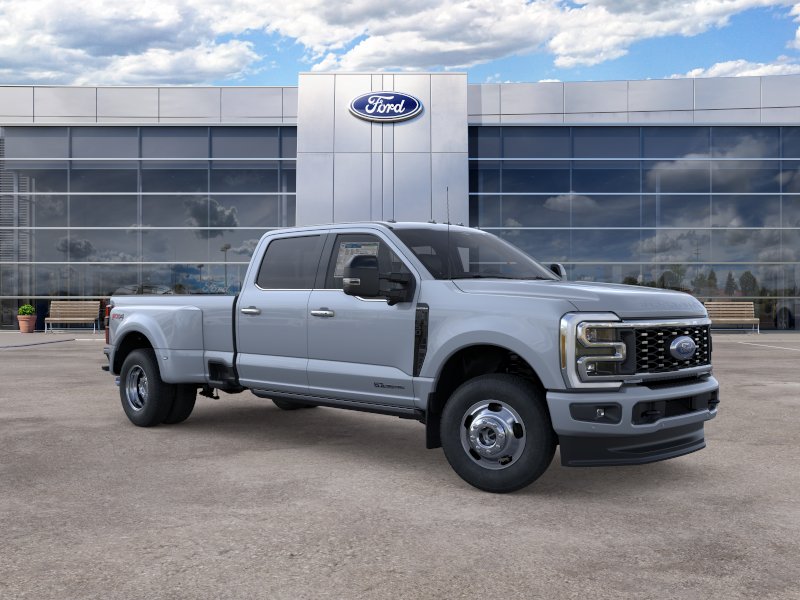 New 2026 Glacier Gray Metallic Tri-Coat Ford F-350 DRW Pickup Platinum image 29