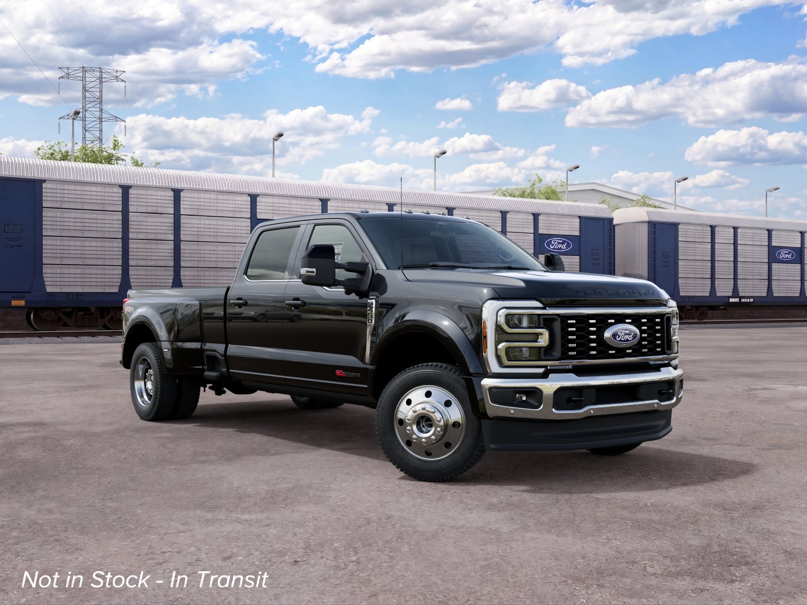 New 2027 Agate Black Metallic Ford F-450® Lariat® image 4