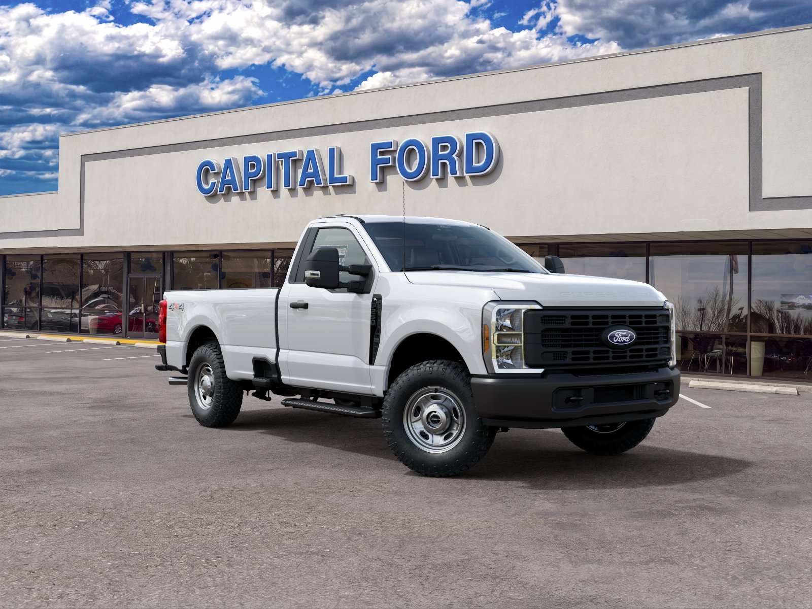 New 2027 Oxford White Ford F-250® XL image 4