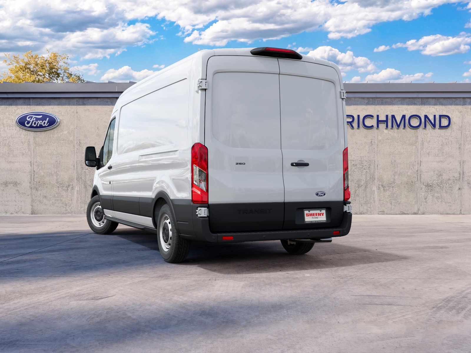 New 2027 Oxford White Ford Mid Roof Cargo Van image 25
