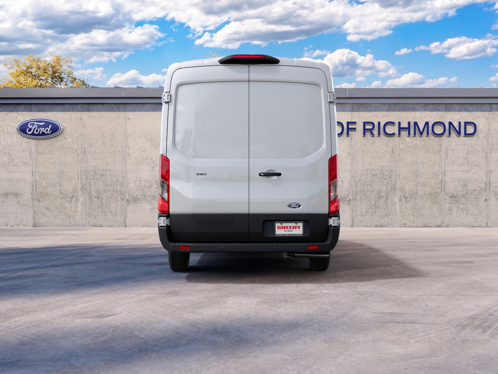 New 2027 Oxford White Ford Mid Roof Cargo Van image 26