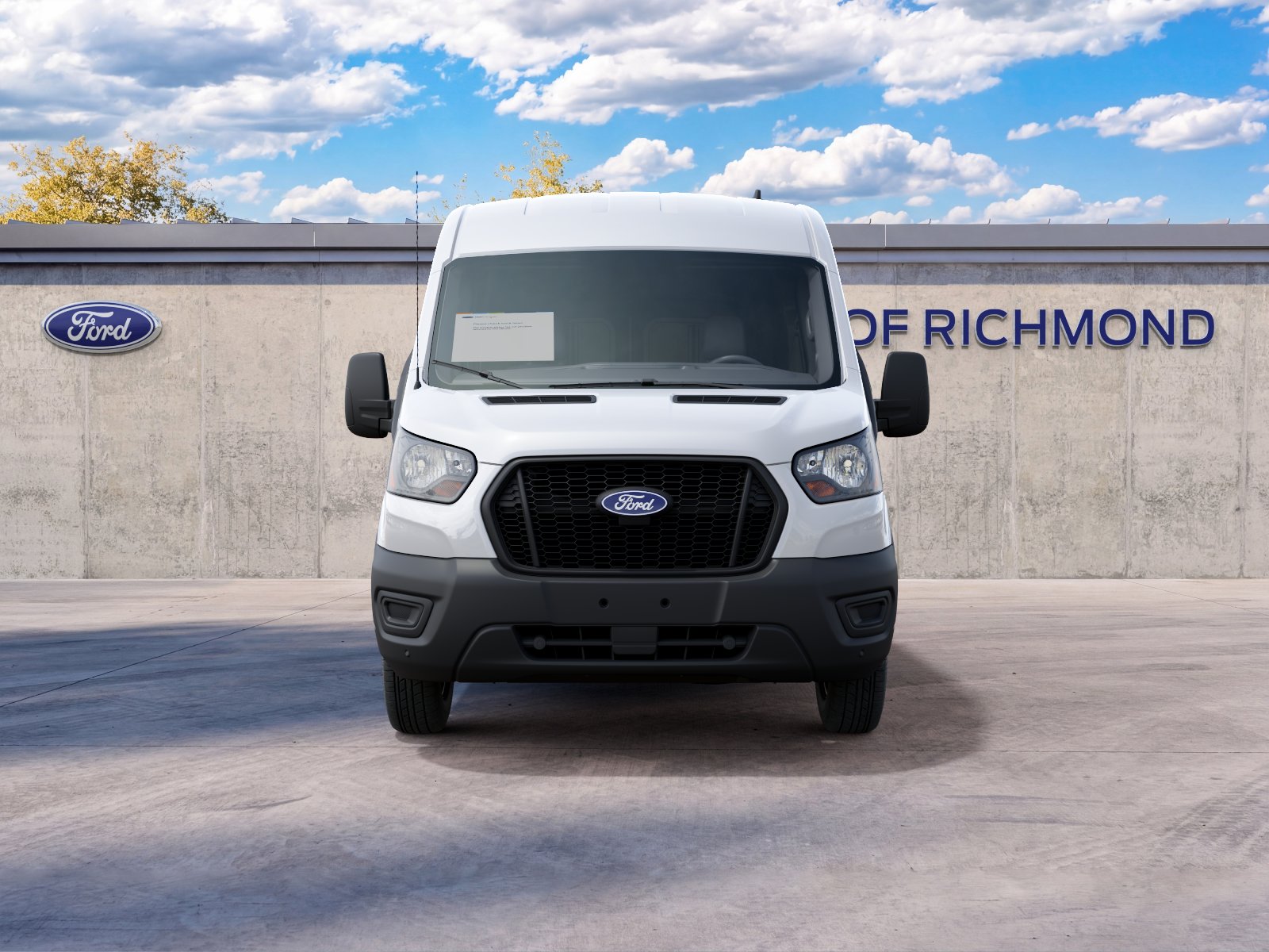 New 2027 Oxford White Ford Mid Roof Cargo Van image 28