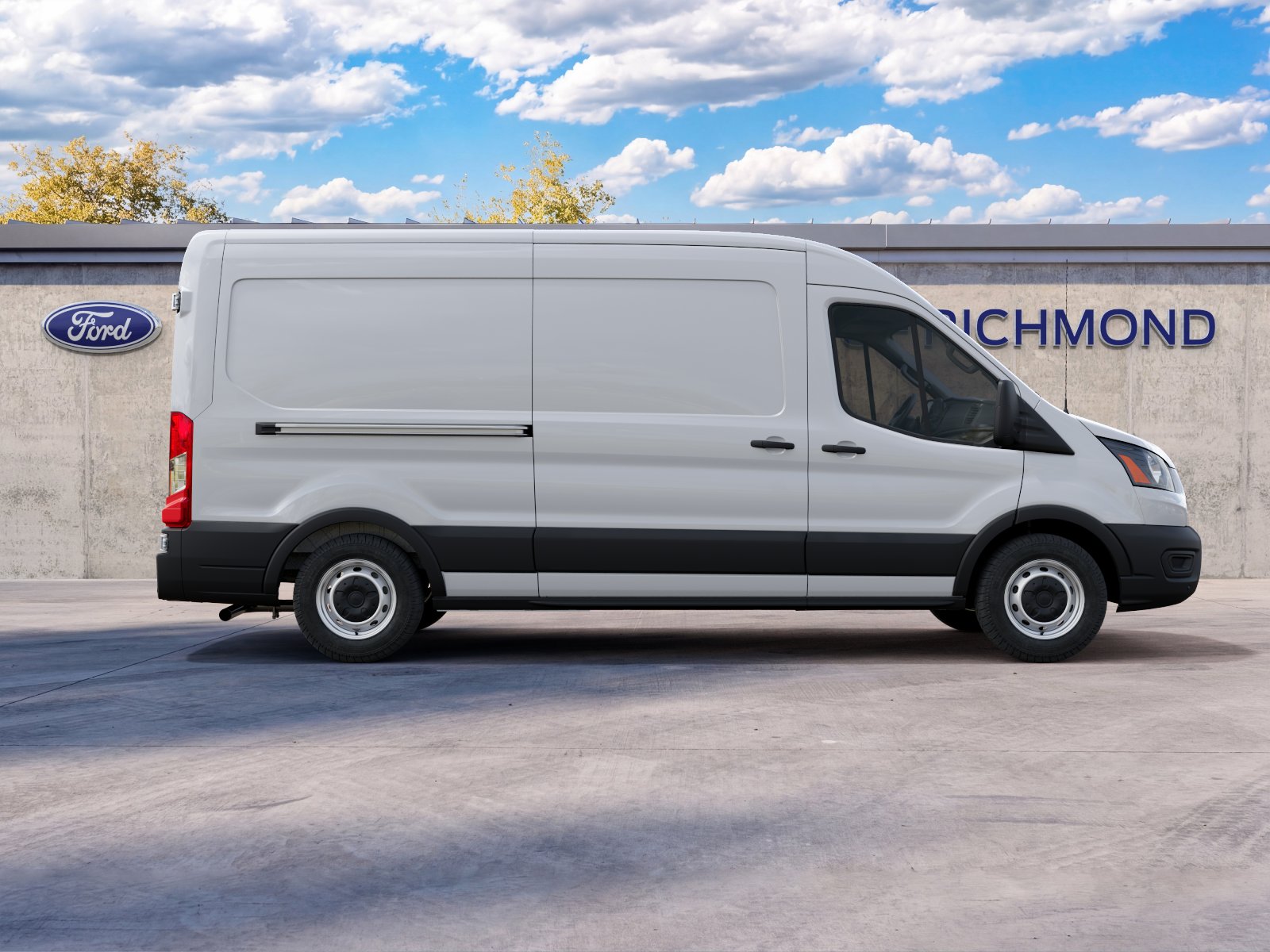 New 2027 Oxford White Ford Cargo Van image 8