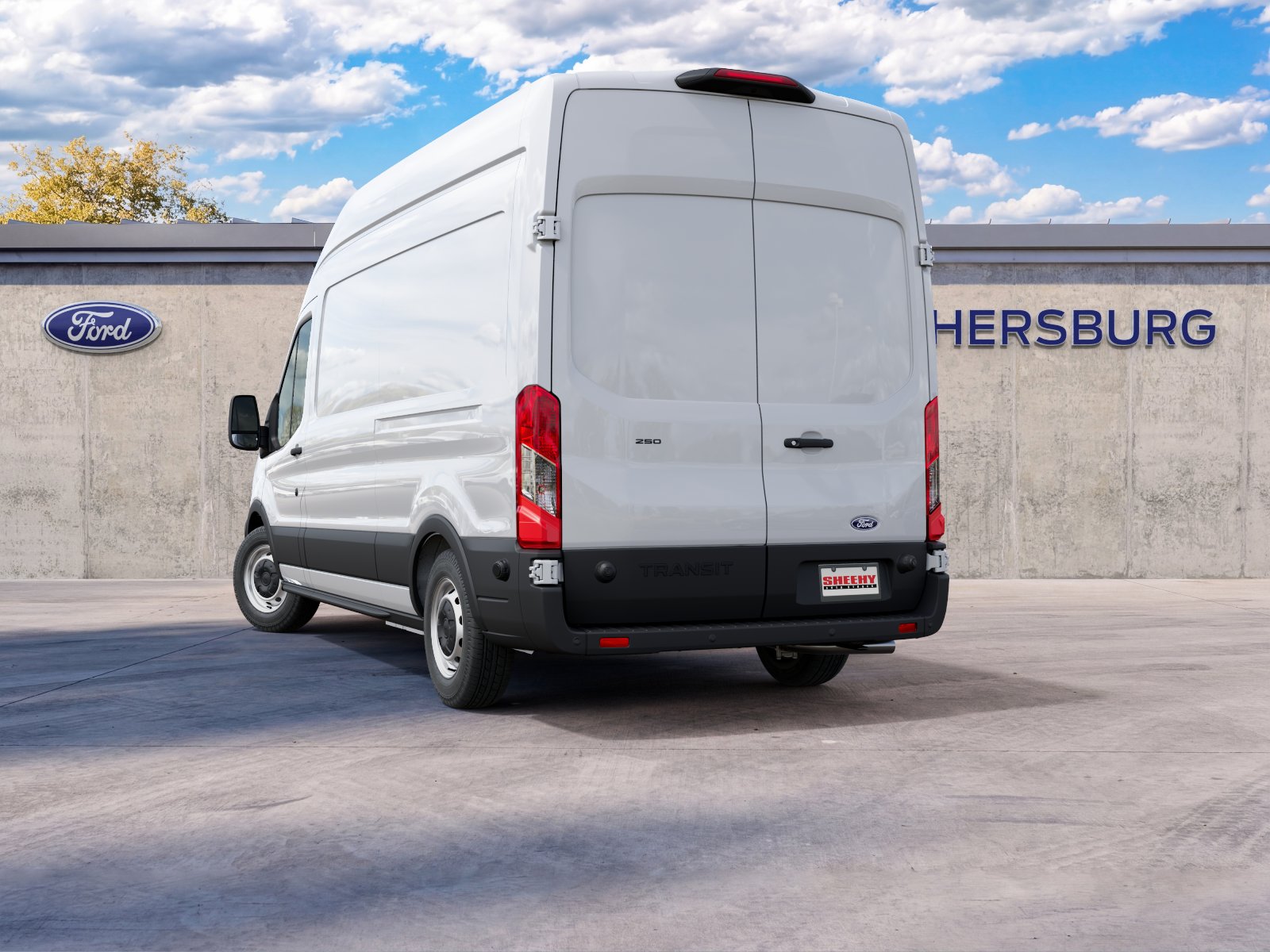 New 2027 Oxford White Ford Cargo Van image 4