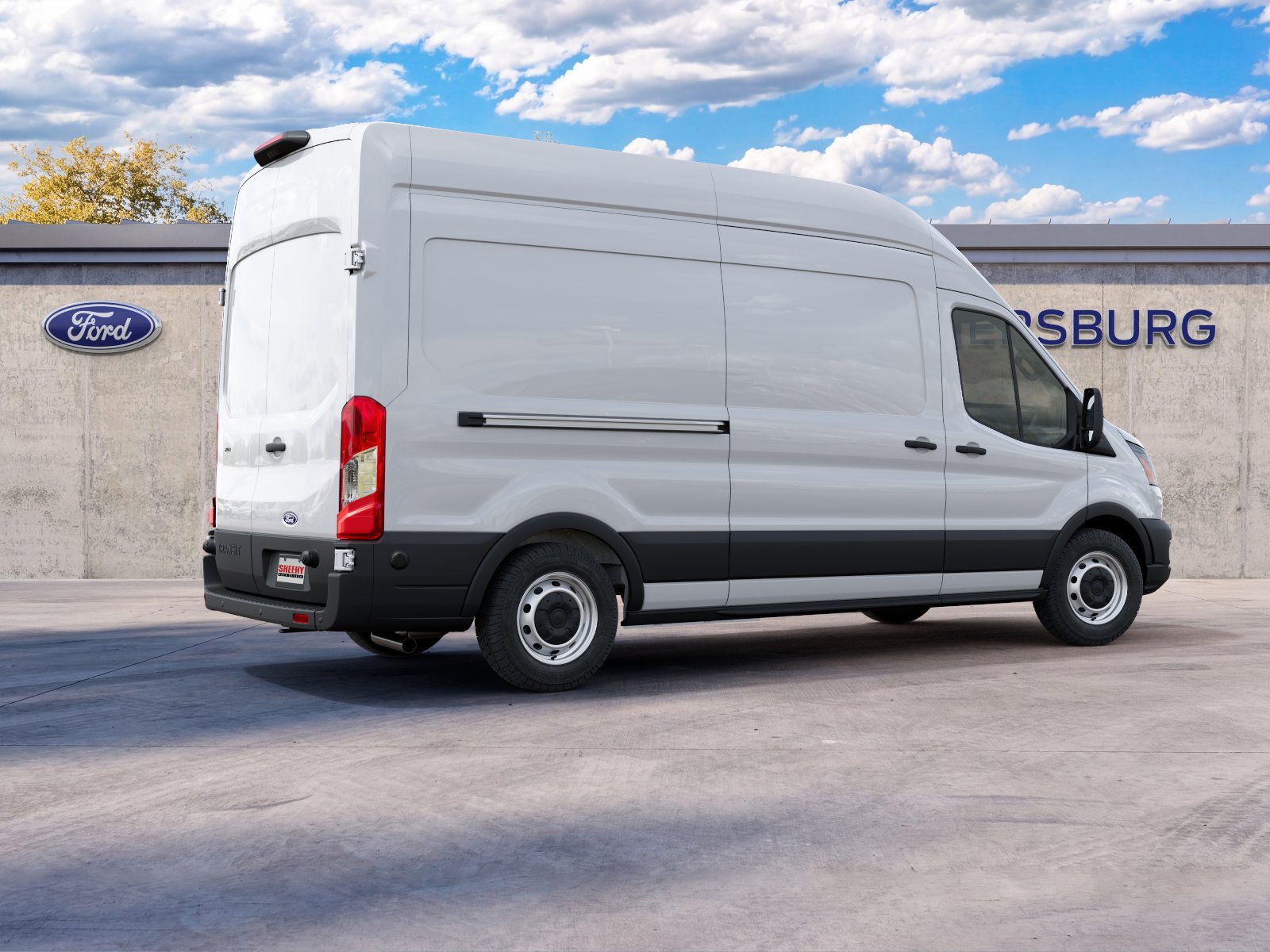 New 2027 Oxford White Ford Cargo Van image 6