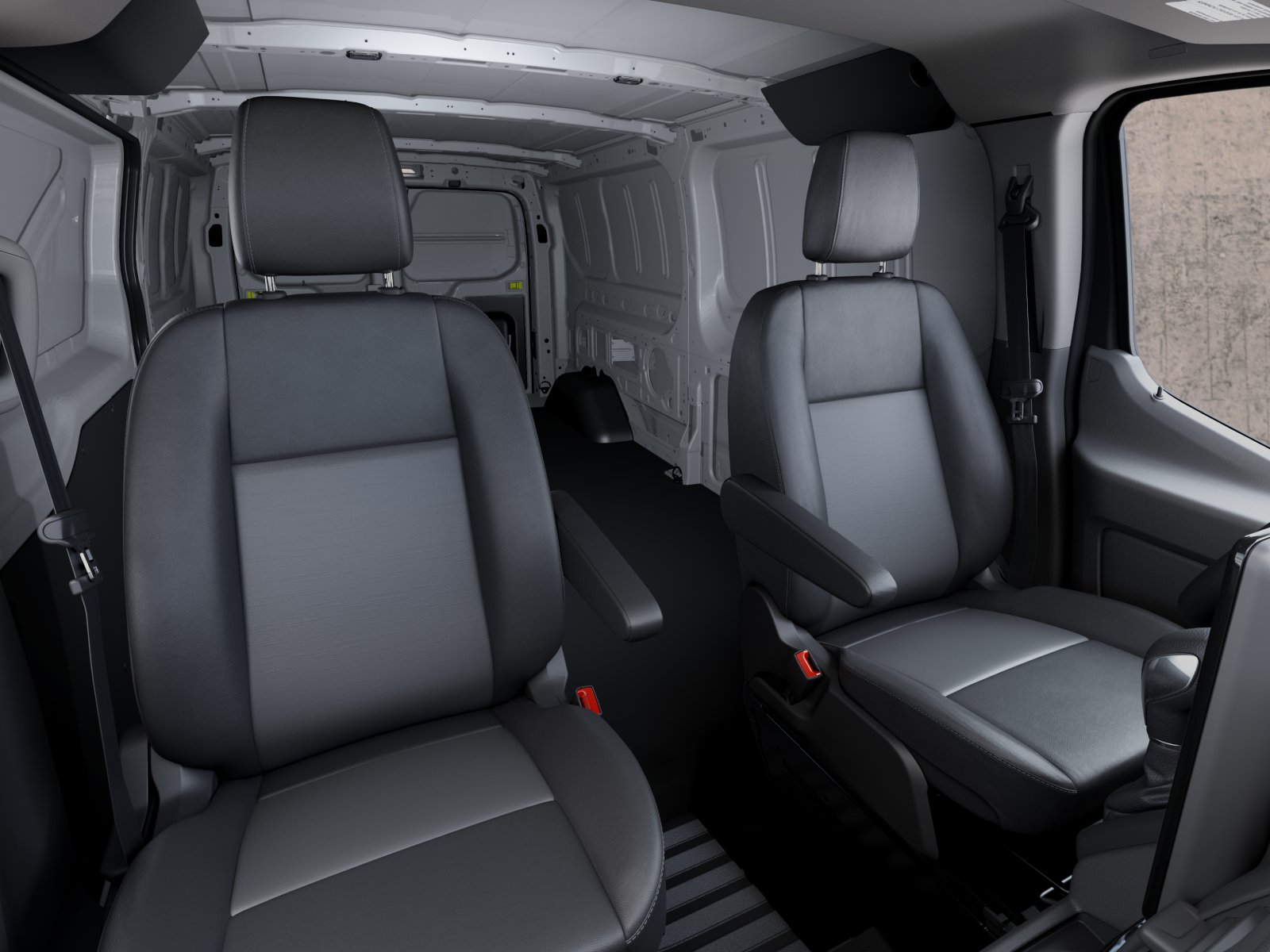 New 2027 Oxford White Ford Low Roof Cargo Van image 31
