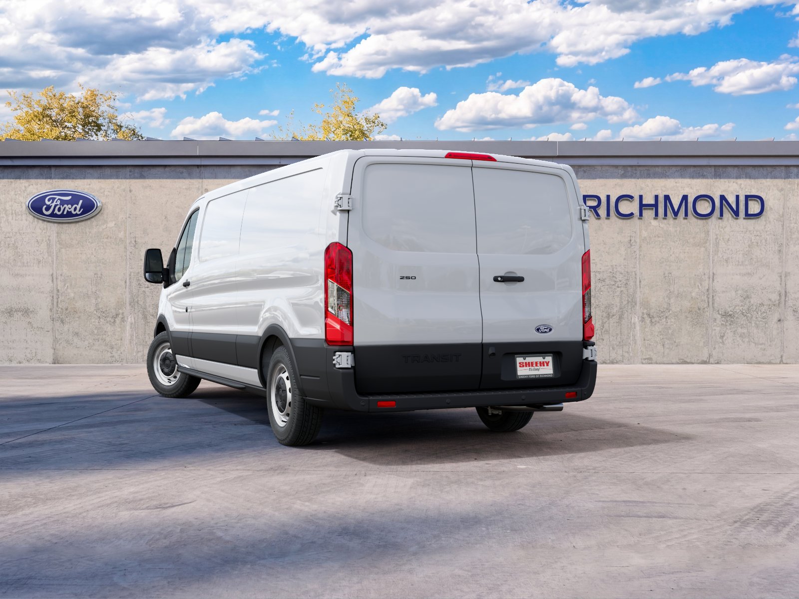 New 2027 Oxford White Ford Low Roof Cargo Van image 25