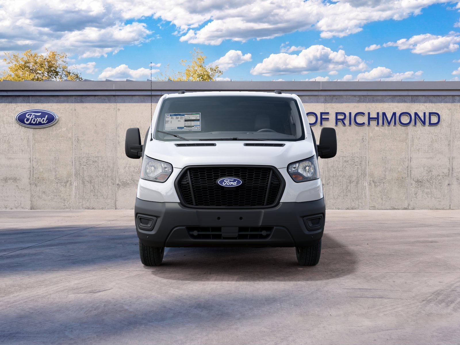 New 2027 Oxford White Ford Low Roof Cargo Van image 28