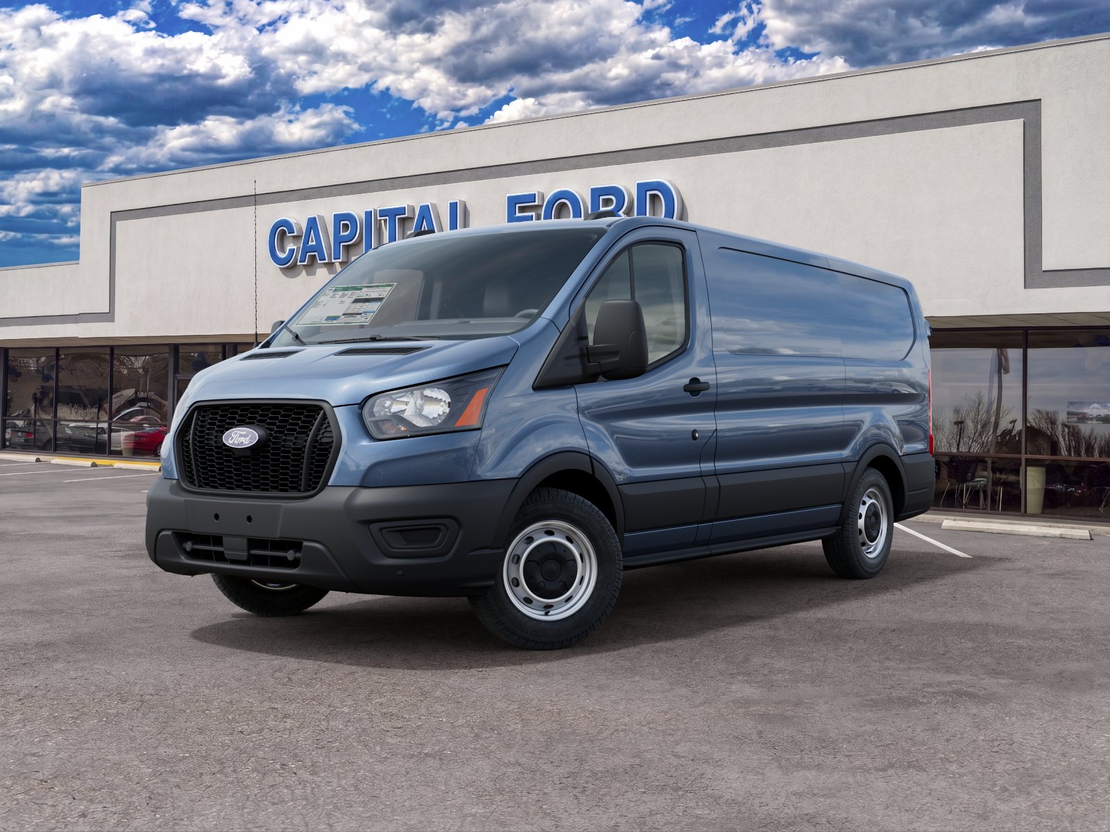 New 2027 Blue Metallic Ford Cargo Van image 23