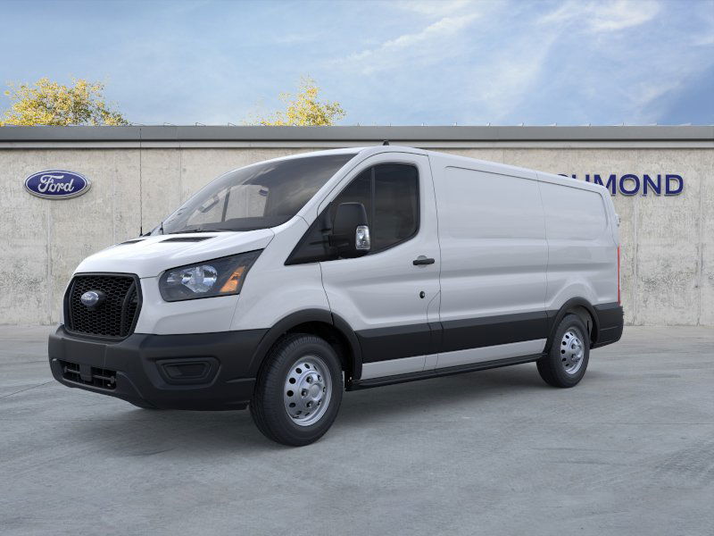 New 2025 Oxford White Ford Cargo Van image 2