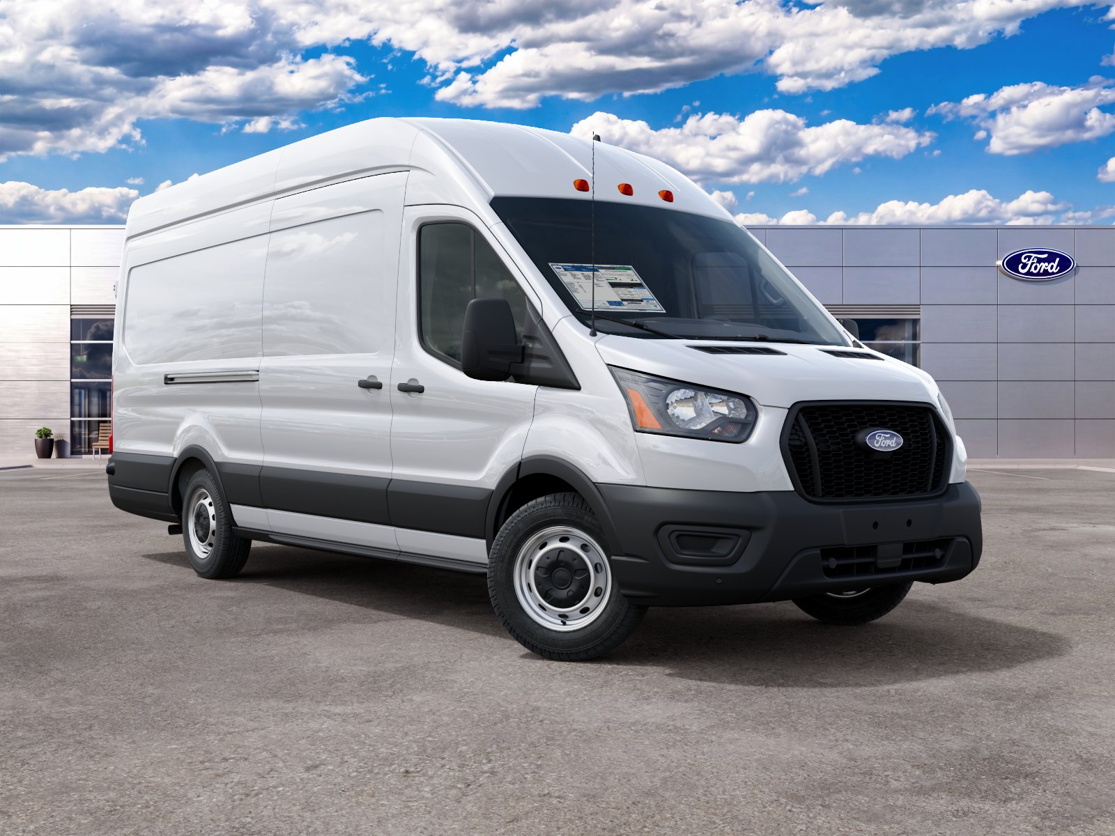 New 2027 Oxford White Ford Cargo Van image 36