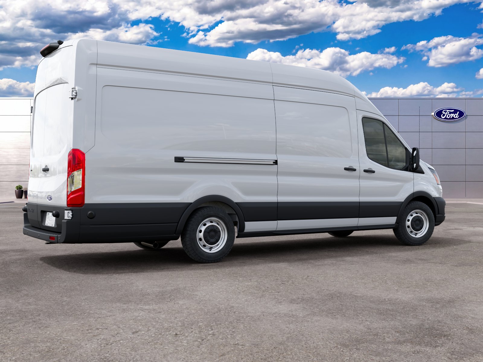 New 2027 Oxford White Ford Cargo Van image 38