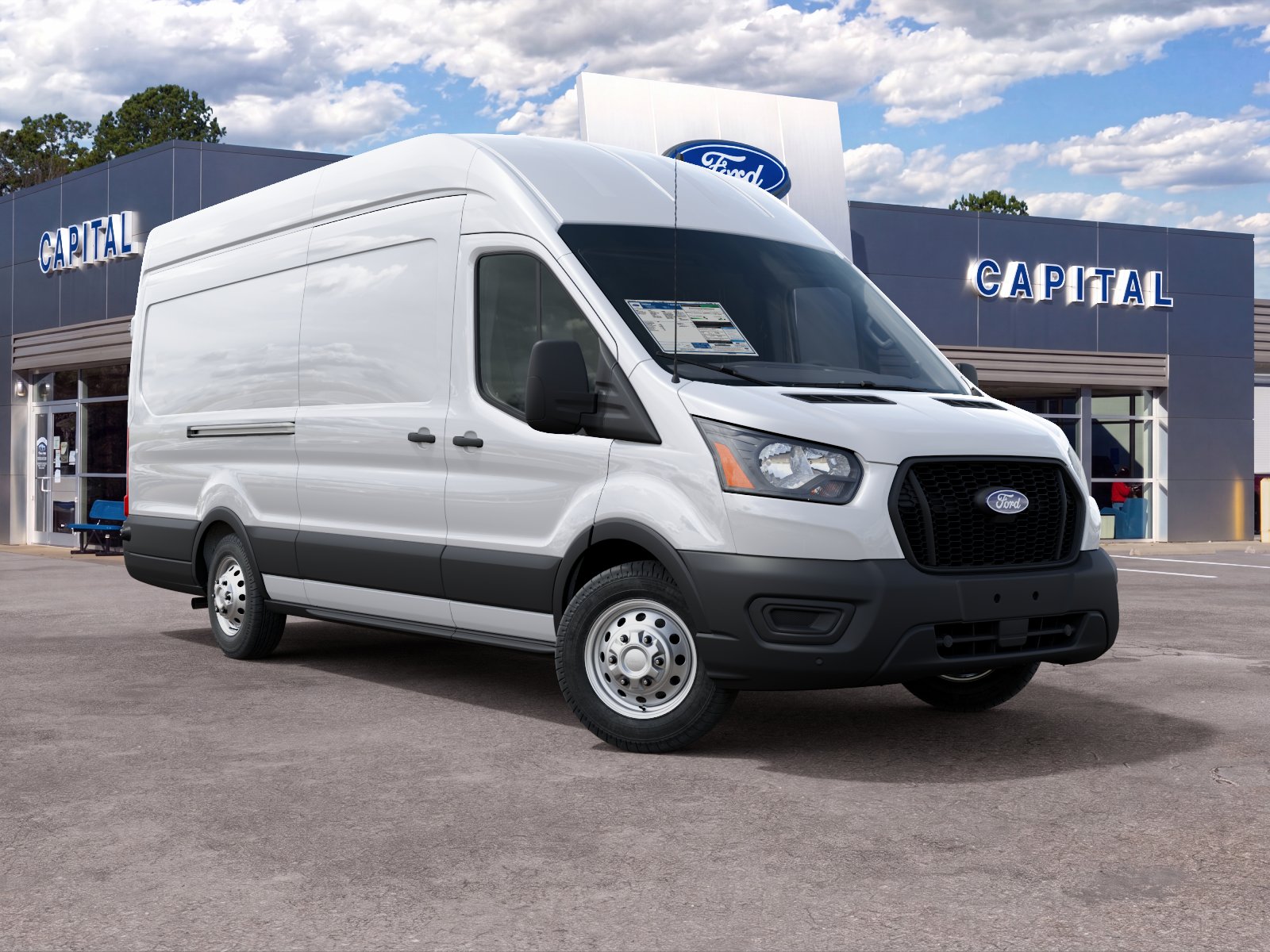 New 2027 Oxford White Ford Cargo Van image 25