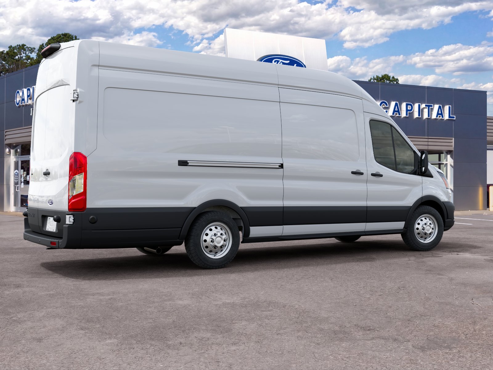 New 2027 Oxford White Ford Cargo Van image 27