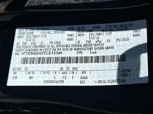 New 2026 Shadow Black Ford XLT image 72