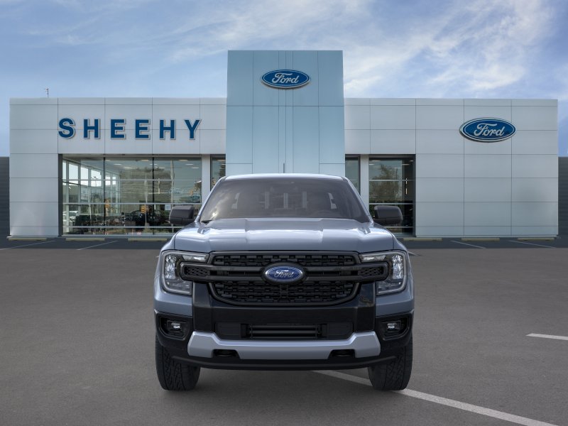 New 2025 Azure Gray Metallic Tri-coat Ford XLT image 2
