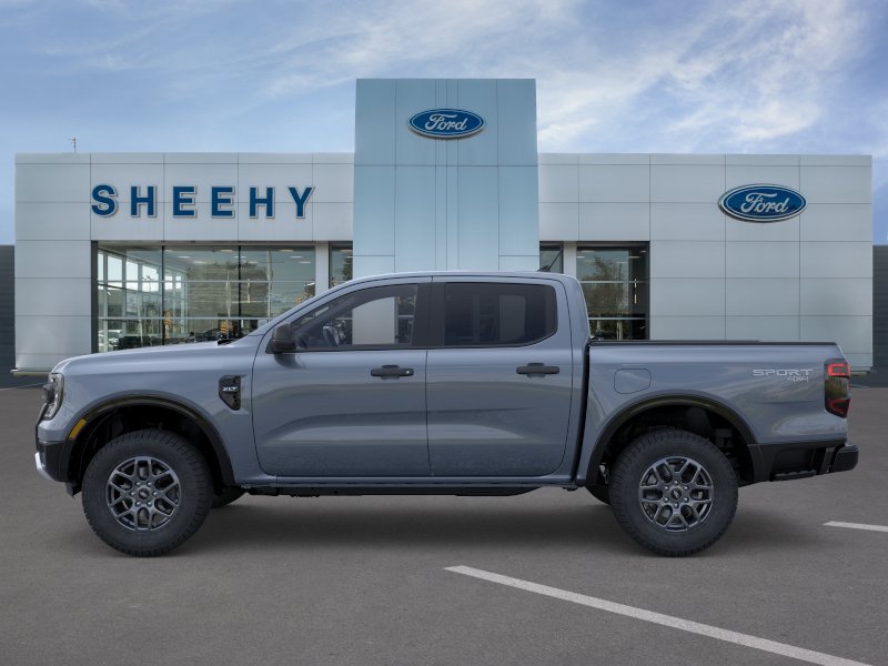 New 2025 Azure Gray Metallic Tri-coat Ford XLT image 5
