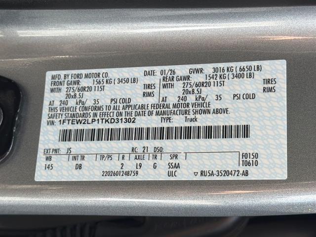 New 2026 Iconic Silver Metallic Ford STX® image 66