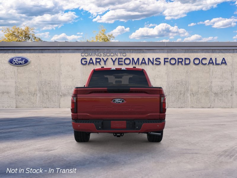 New 2026 Ruby Red Metallic Tinted Clearcoat Ford XLT image 5