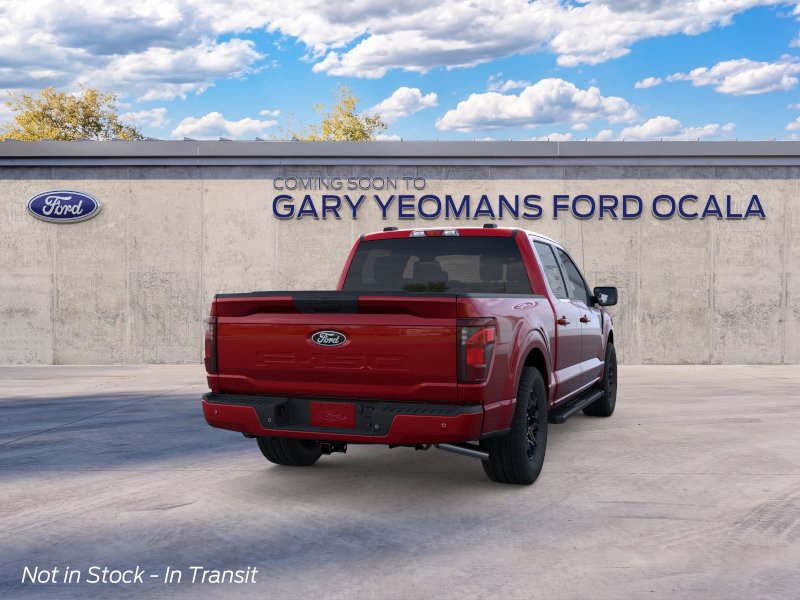 New 2026 Ruby Red Metallic Tinted Clearcoat Ford XLT image 8