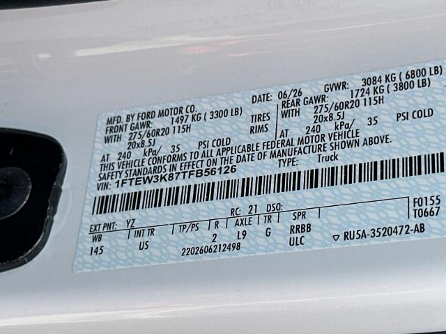 New 2026 Oxford White Ford XLT image 67
