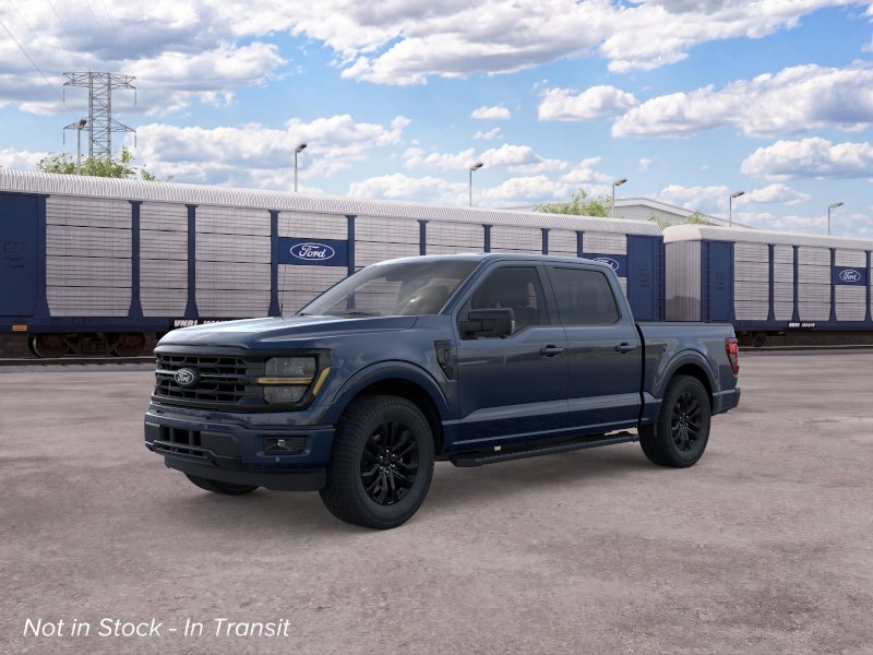 New 2026 Antimatter Blue Metallic Ford XLT image 2