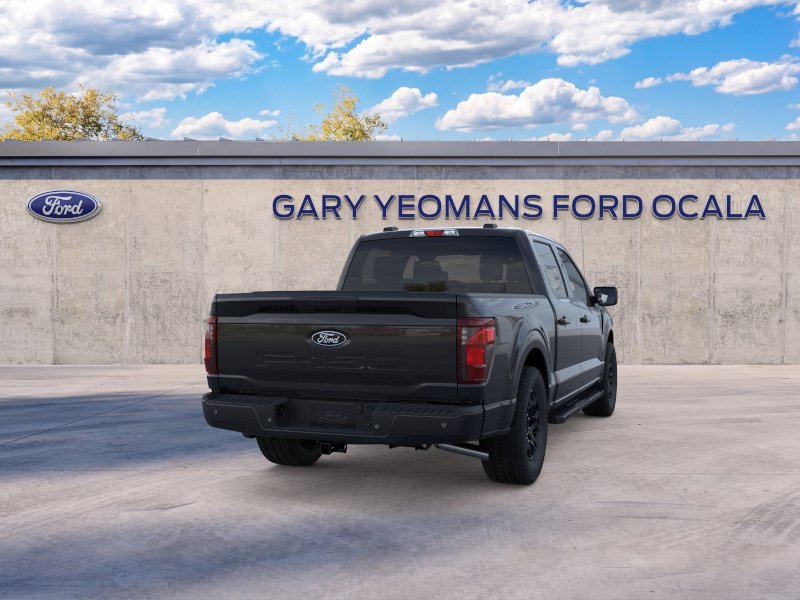 New 2026 Agate Black Metallic Ford XLT image 8