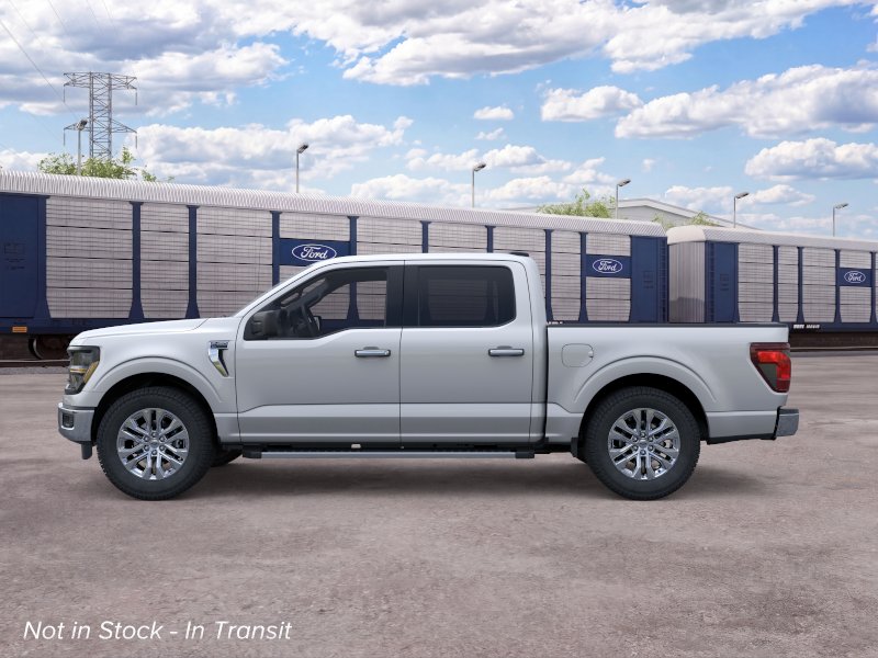 New 2026 Iconic Silver Metallic Ford XLT image 3