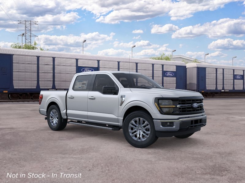 New 2026 Iconic Silver Metallic Ford XLT image 7