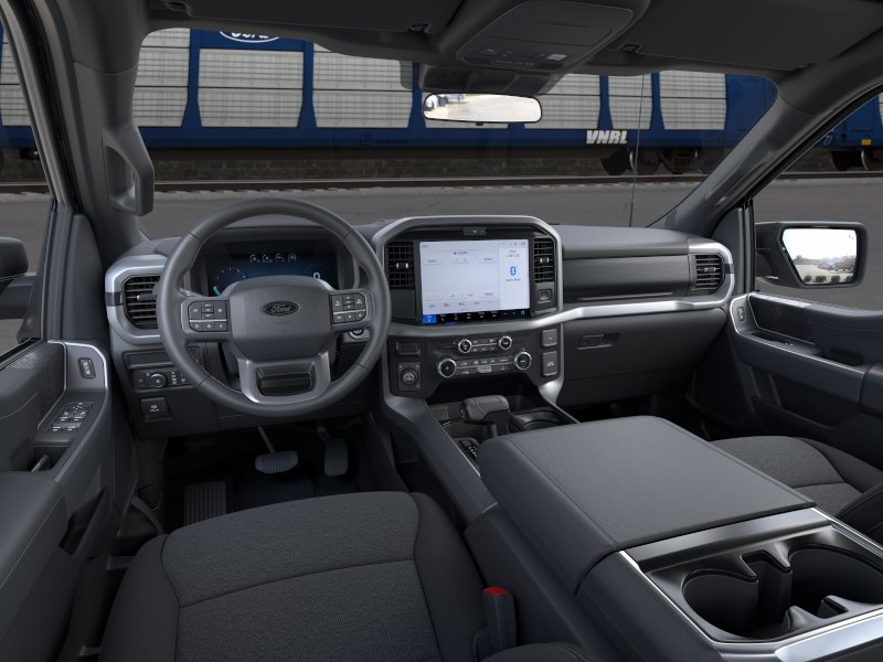 New 2026 Agate Black Metallic Ford XLT image 9