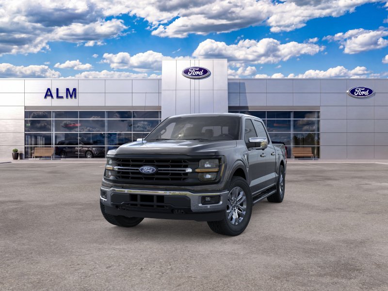 New 2026 Agate Black Metallic Ford XLT image 2