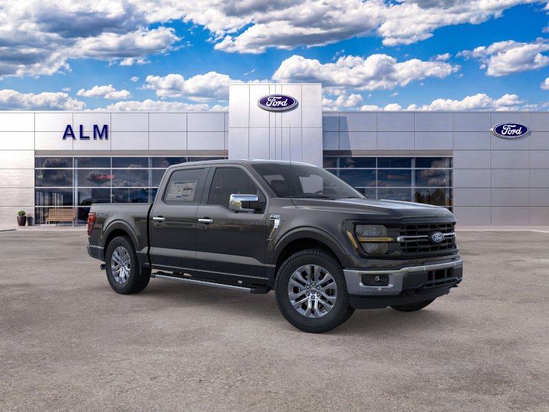New 2026 Agate Black Metallic Ford XLT image 7