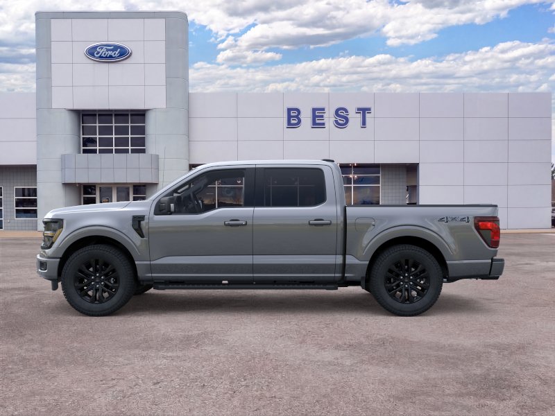 New 2026 Carbonized Gray Metallic Ford XLT image 3