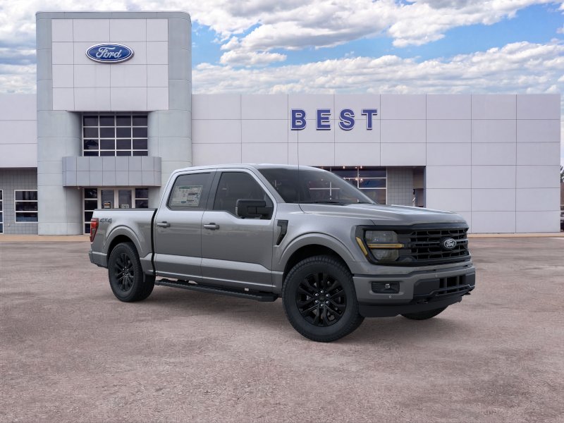 New 2026 Carbonized Gray Metallic Ford XLT image 7