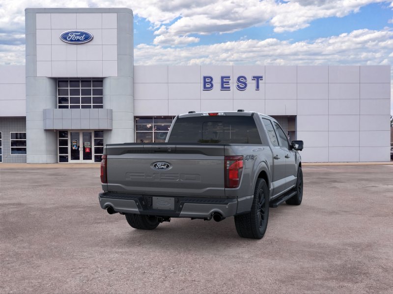 New 2026 Carbonized Gray Metallic Ford XLT image 8