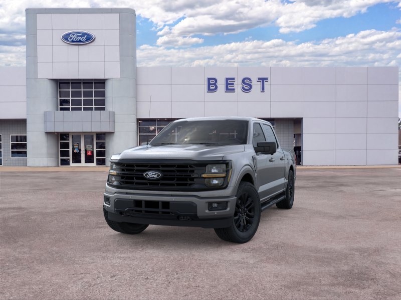 New 2026 Carbonized Gray Metallic Ford XLT image 2