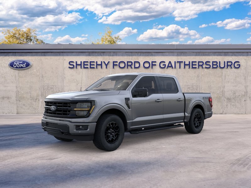 New 2026 Carbonized Gray Metallic Ford XLT image 2