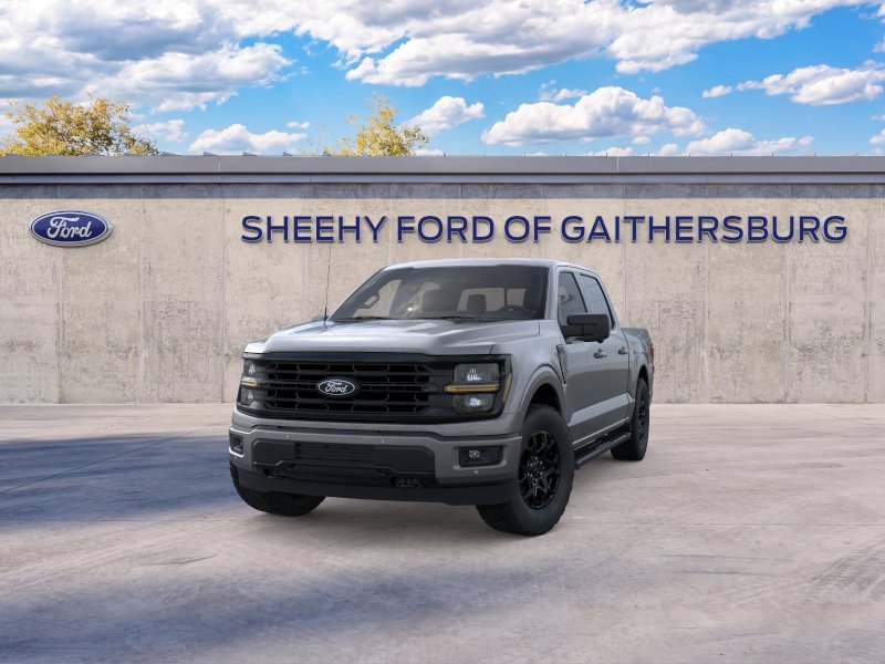 New 2026 Carbonized Gray Metallic Ford XLT image 3