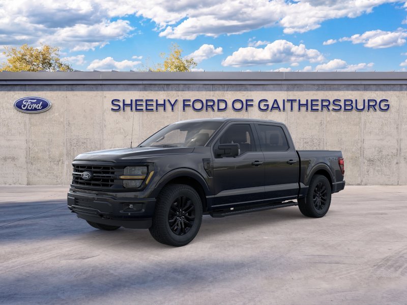 New 2026 Agate Black Metallic Ford XLT image 24