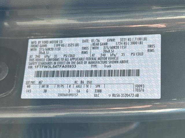 New 2026 Carbonized Gray Metallic Ford XLT image 72