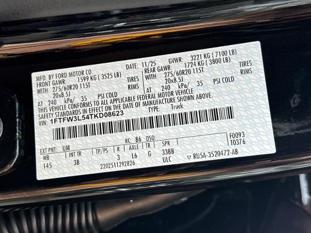 New 2026 Agate Black Metallic Ford XLT image 32