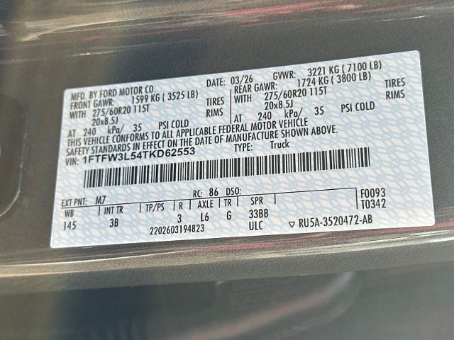 New 2026 Carbonized Gray Metallic Ford XLT image 66