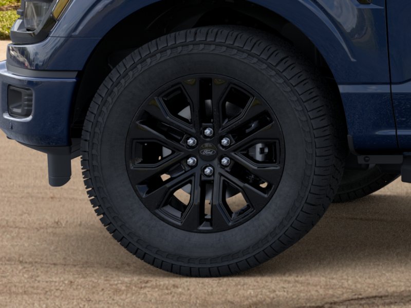 New 2025 Antimatter Blue Metallic Ford XLT image 36