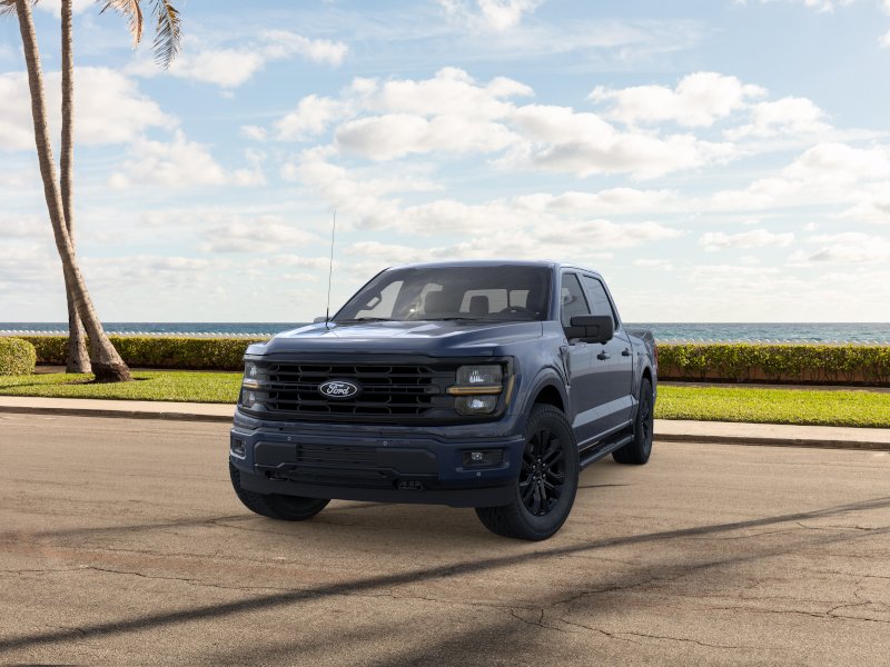 New 2025 Antimatter Blue Metallic Ford XLT image 19