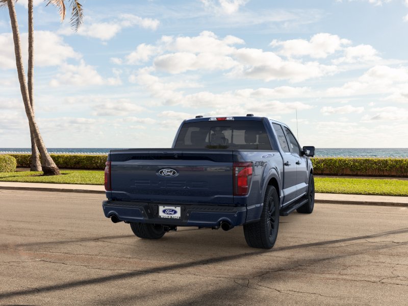 New 2025 Antimatter Blue Metallic Ford XLT image 25